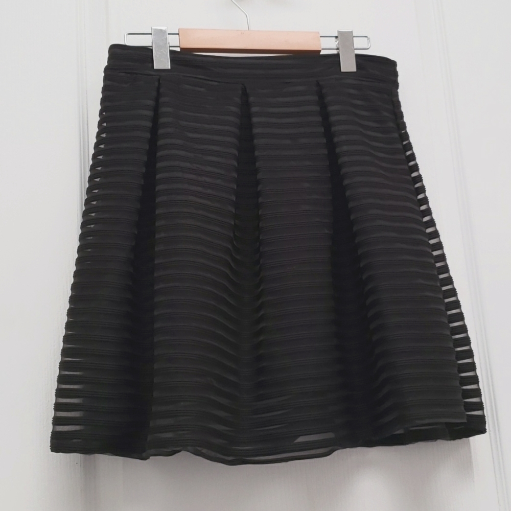 Black Layered Skirt
